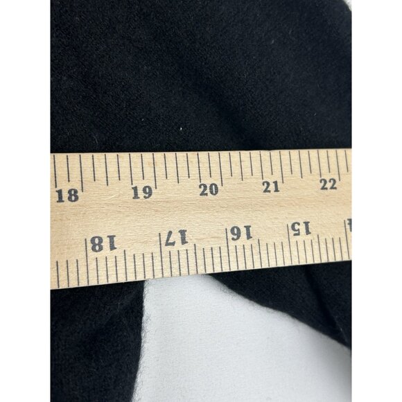 Charter Club Sweater Womens Large Pullover Black Luxury Preppy Cashmere Casual - Picture 4 of 9